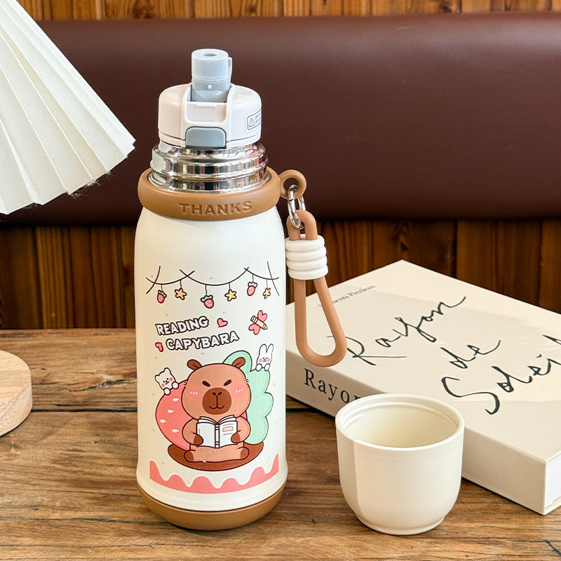 Dames Geïsoleerde Drinkfles met Dierenmotief 0