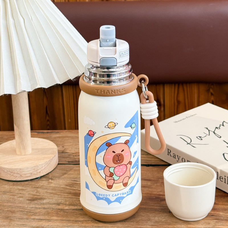 Dames Geïsoleerde Drinkfles met Dierenmotief 4