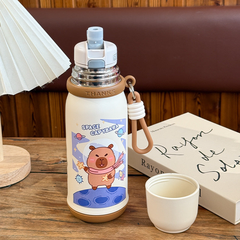Dames Geïsoleerde Drinkfles met Dierenmotief 5