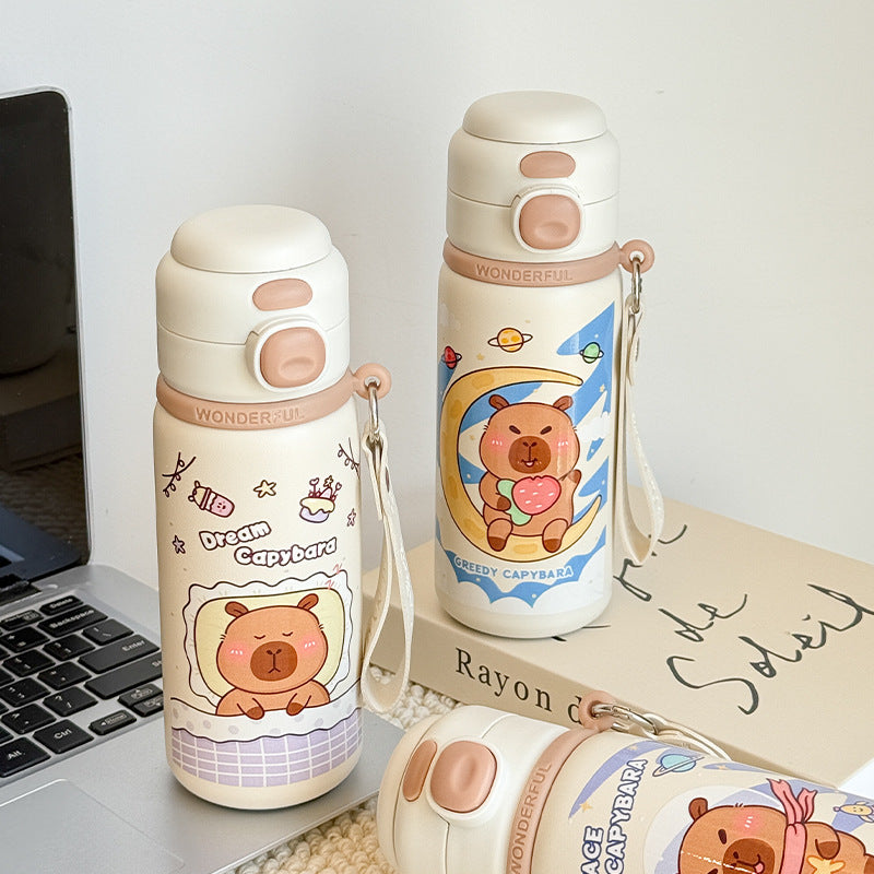Dames Geïsoleerde Waterfles Met Dierenontwerp 2