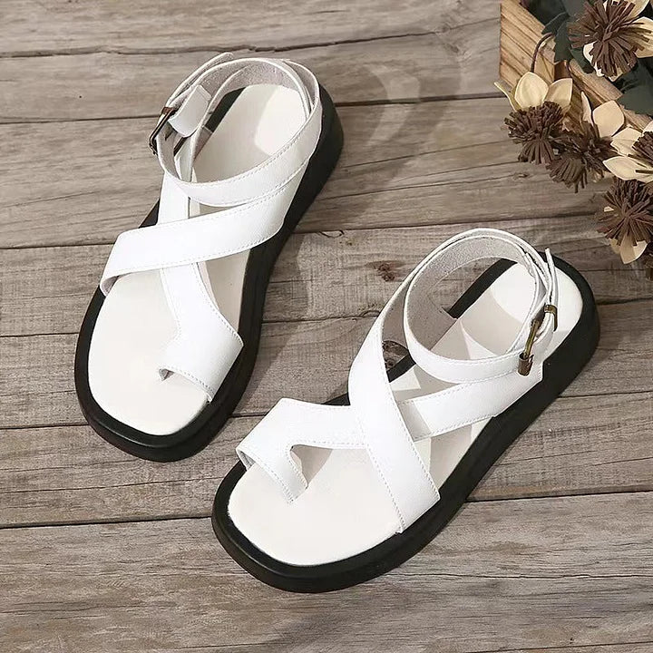 Dames Gladiator Sandalen Met Dikke Zool 3