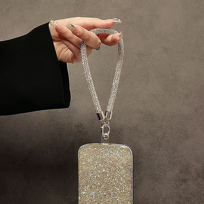 Dames Handtasriem Met Strassaccenten En Strikdetail 2