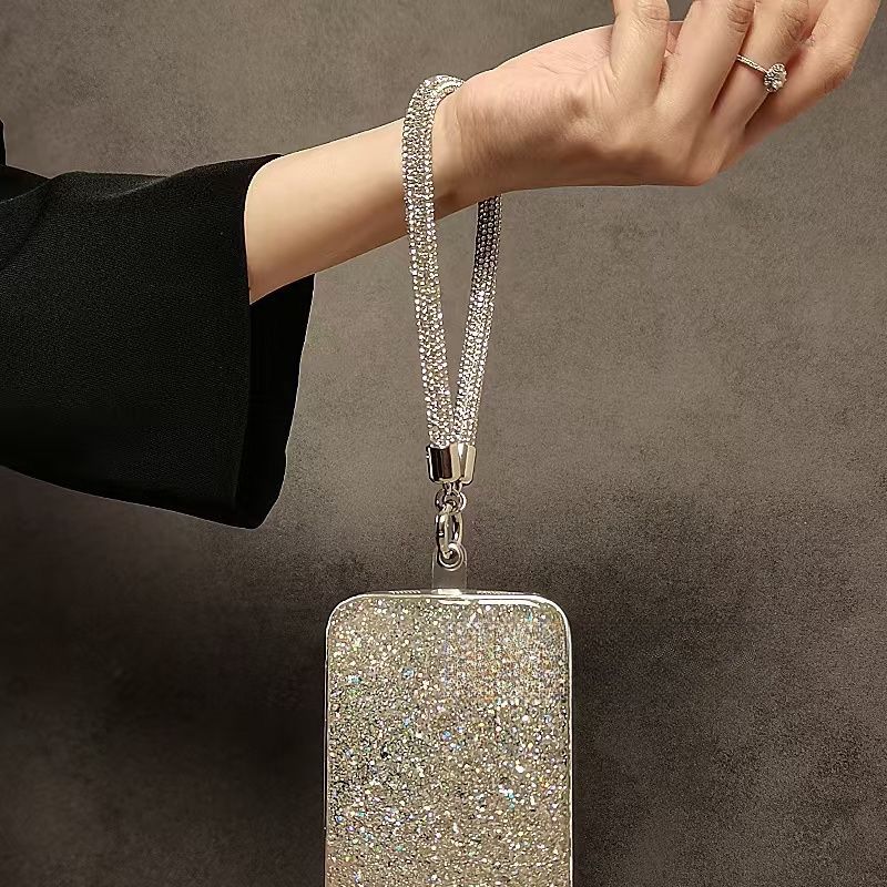 Dames Handtasriem Met Strassaccenten En Strikdetail 3