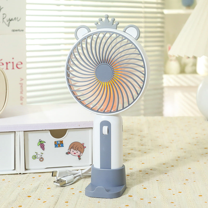 Dames Handventilator Dierendesign Compact en Draagbaar 6