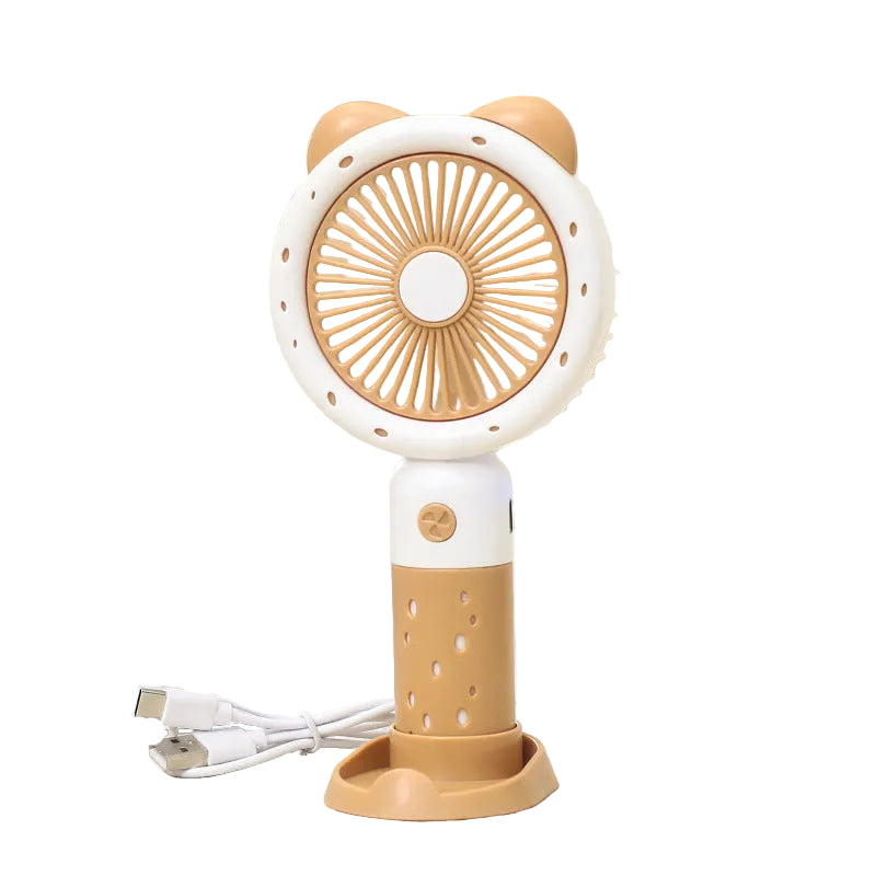 Dames Handventilator Dierendesign Draagbaar en Compact 0