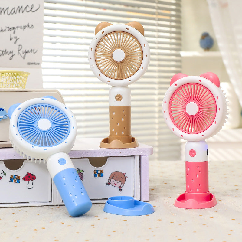 Dames Handventilator Dierendesign Draagbaar en Compact 1