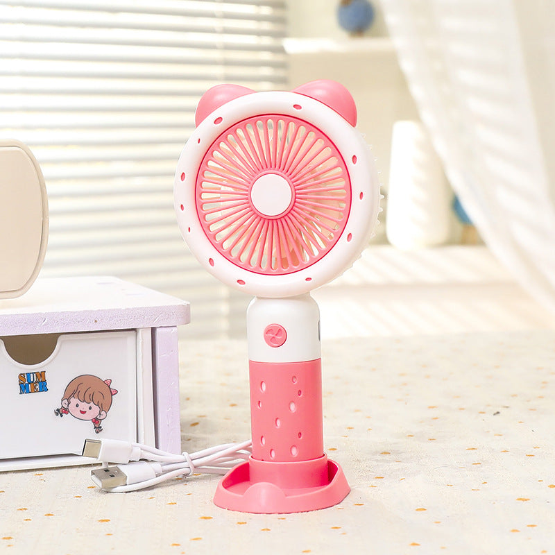 Dames Handventilator Dierendesign Draagbaar en Compact 7