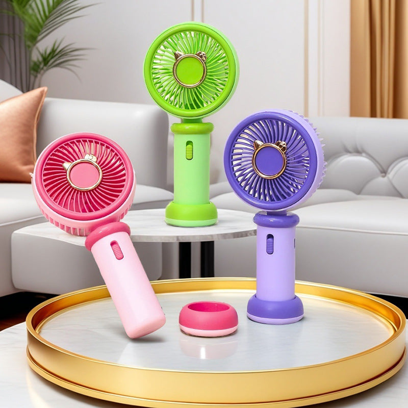Dames Handventilator Draagbaar met Dierenmotief 1