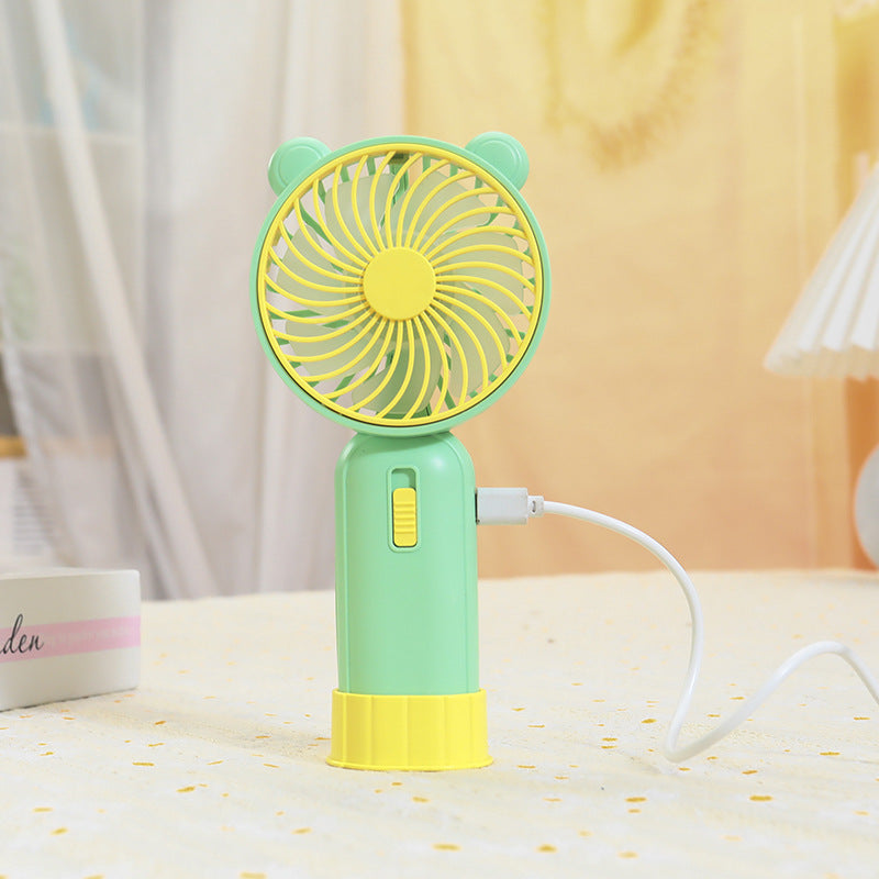 Dames Handventilator Draagbaar met Dierenmotief 3