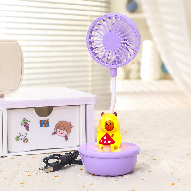 Dames Handventilator met LED Panda Design 8