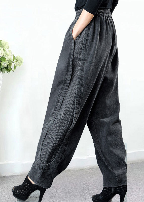 Dames Harem Broek met Patchwork en Zakken 3