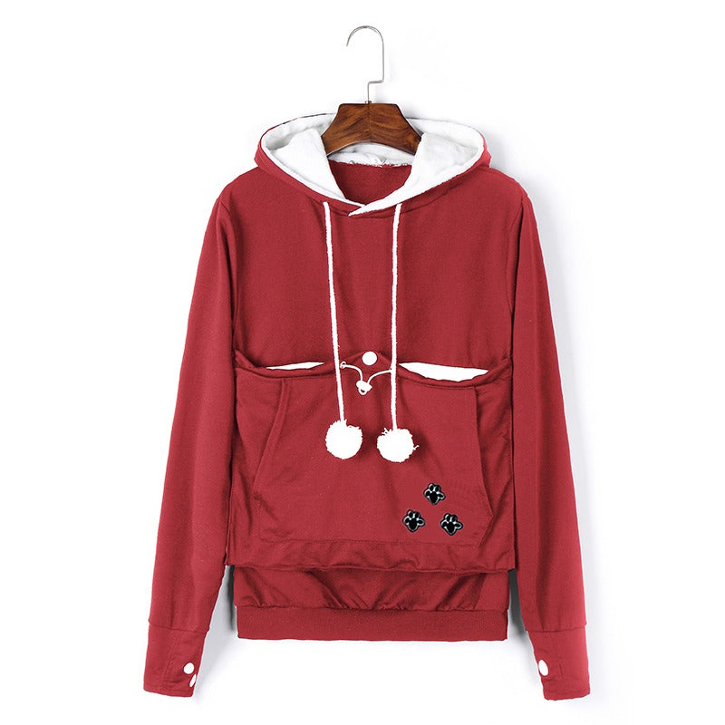 Dames Hoodie met Kattenzak Comfortabel 1