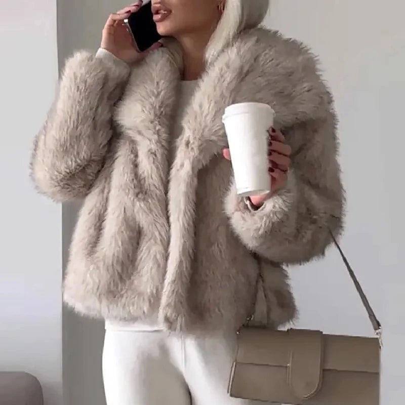 Dames Jas Korte Modieuze Winterstijl 1
