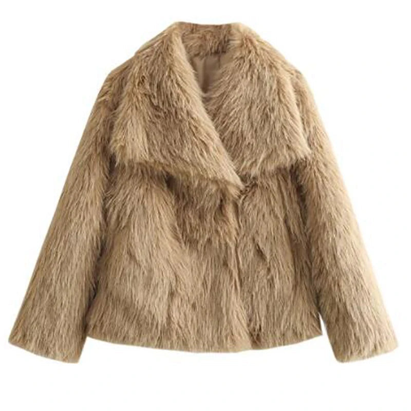 Dames Jas Korte Modieuze Winterstijl 8