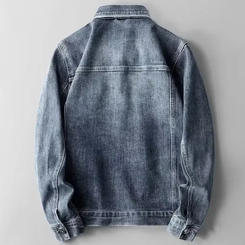 Dames Jasje Lichtgewicht Casual Katoen Denim 1