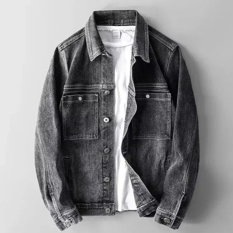 Dames Jasje Lichtgewicht Casual Katoen Denim 3