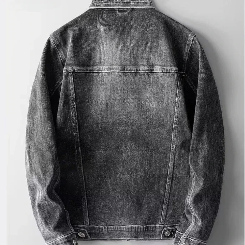 Dames Jasje Lichtgewicht Casual Katoen Denim 4
