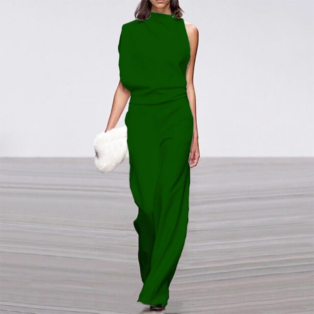 Dames Jumpsuit Feestelijk Mouwloos Losvallend Zomer 3