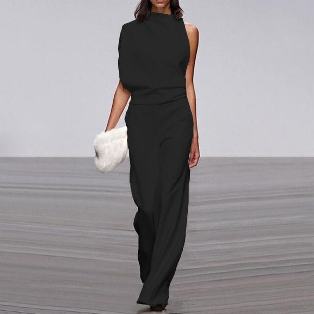 Dames Jumpsuit Feestelijk Mouwloos Losvallend Zomer 4