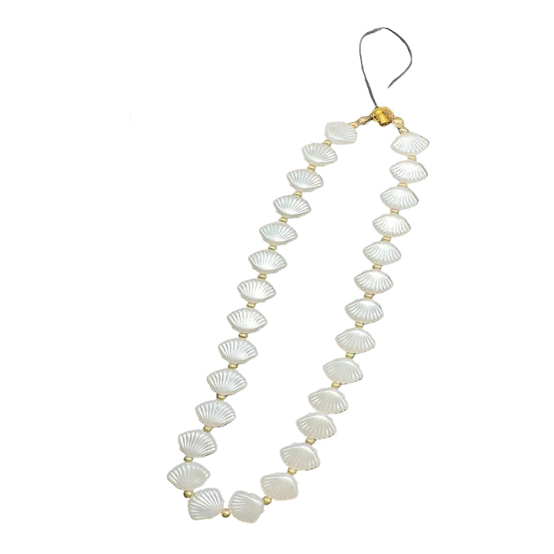 Dames Ketting Met Schelpmotief En Strikdetail 0