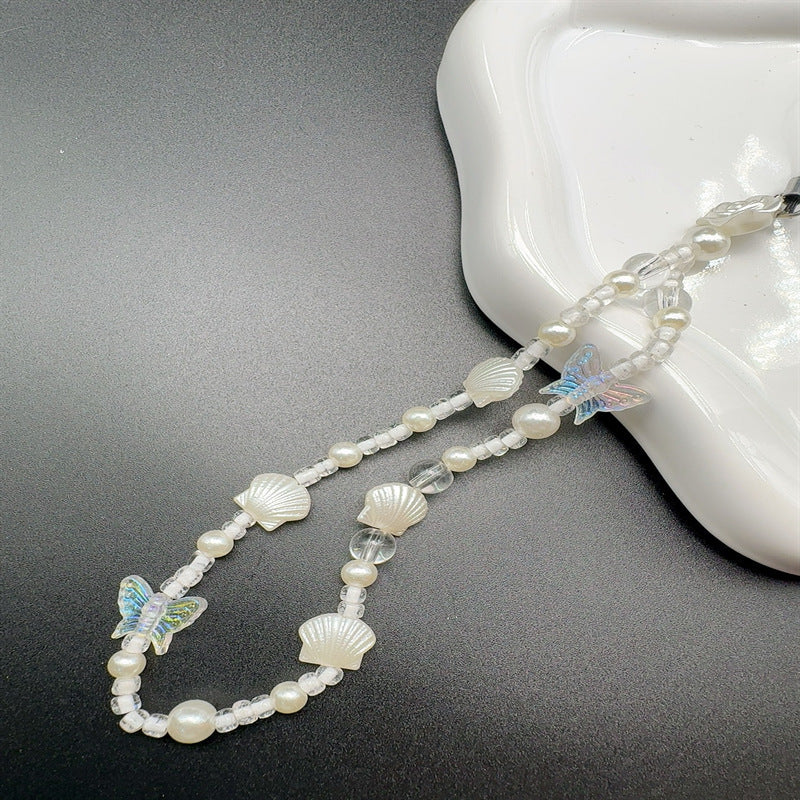 Dames Ketting Met Schelpmotief En Strikdetail 3