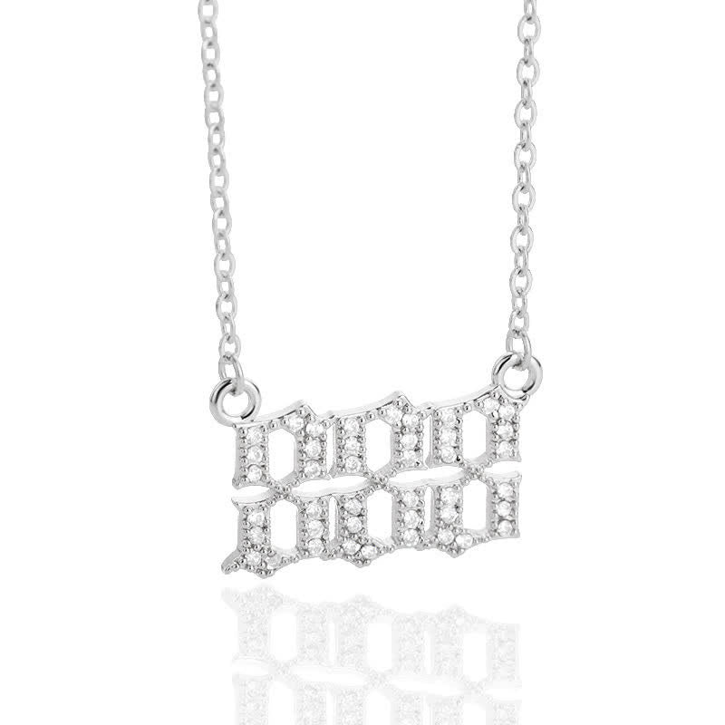 Dames Ketting met Engelnummer Design 11