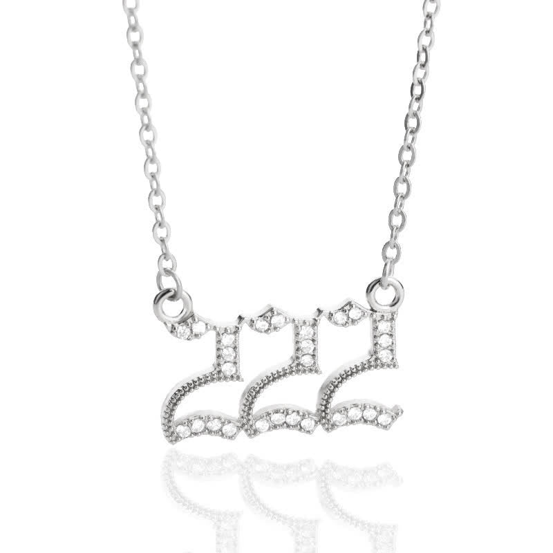 Dames Ketting met Engelnummer Design 12