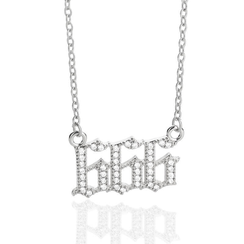 Dames Ketting met Engelnummer Design 19