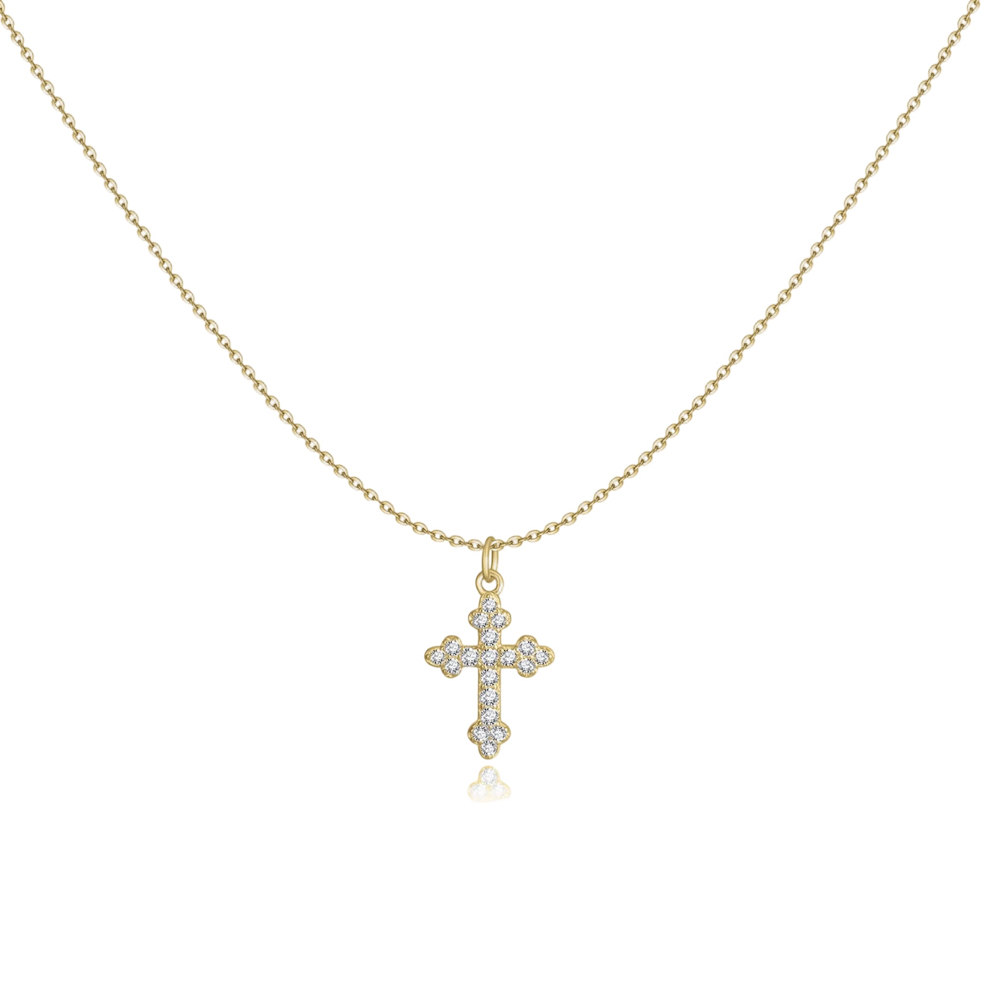 Dames Ketting met Kruisdetail Stijlvol 0