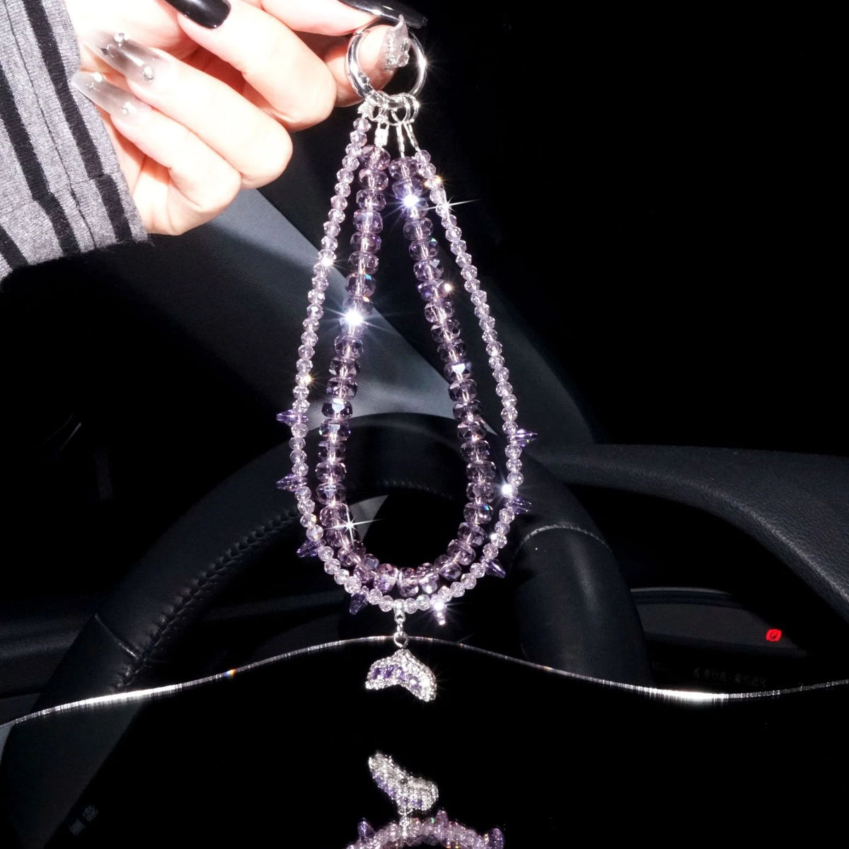Dames Kralenketting Met Strikdetail 2