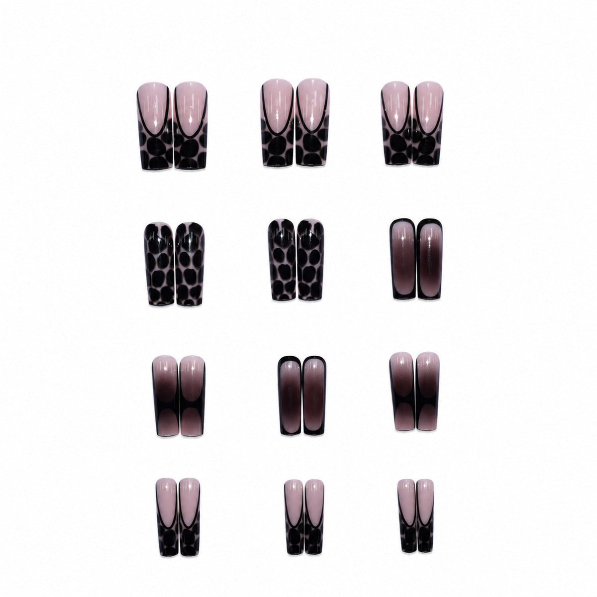 Dames Kunstnagels Modern Design Set 3