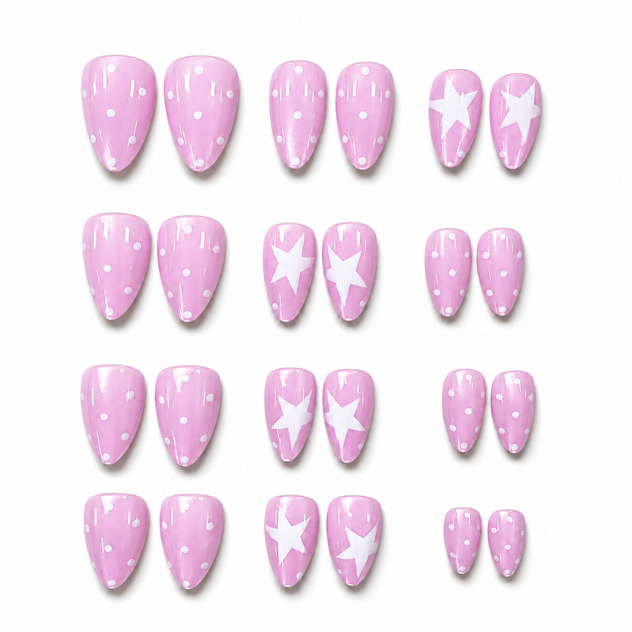 Dames Kunstnagelset Met Diverse Designs 3