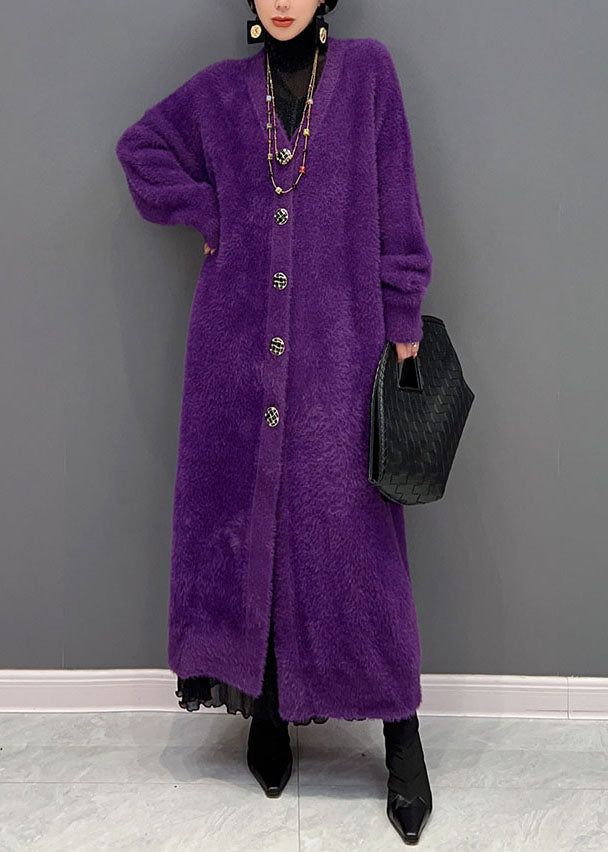 Dames Lang Vest Oversized met V-hals voor Casual en Chique Gelegenheden 1