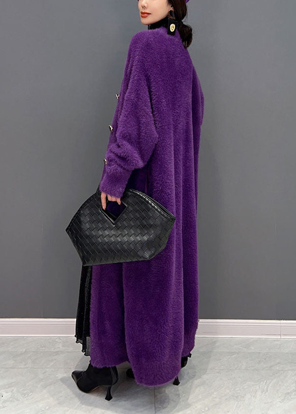 Dames Lang Vest Oversized met V-hals voor Casual en Chique Gelegenheden 4