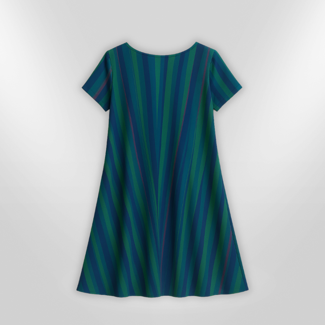 Dames Lange Jurk Vloeiende Stijl Ademend voor Zomer 3