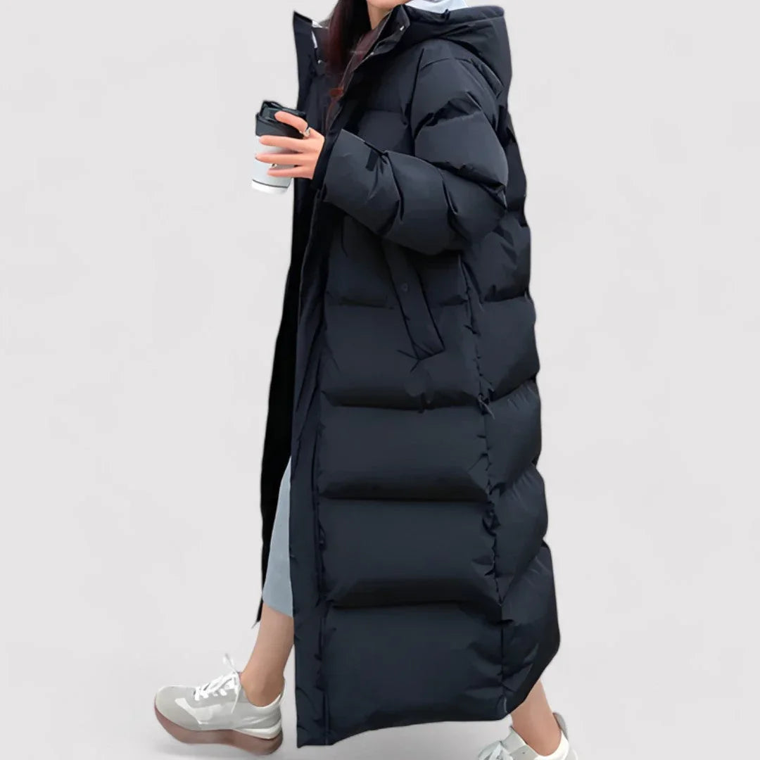 Dames Lange Pufferparka Waterdicht 1
