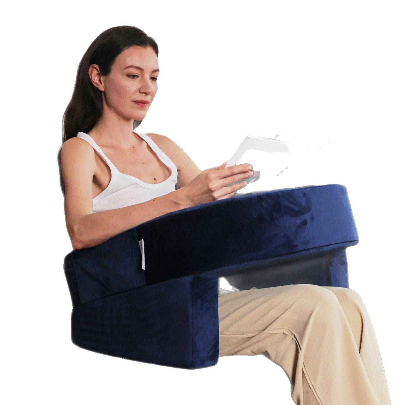 Dames Leeskussen met Zijsteun en Boeglift Ergonomisch Ontwerp 3