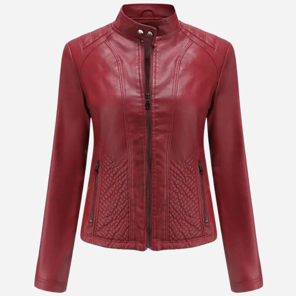 Dames Leren Jas Mystique met Katoenen Voering 6