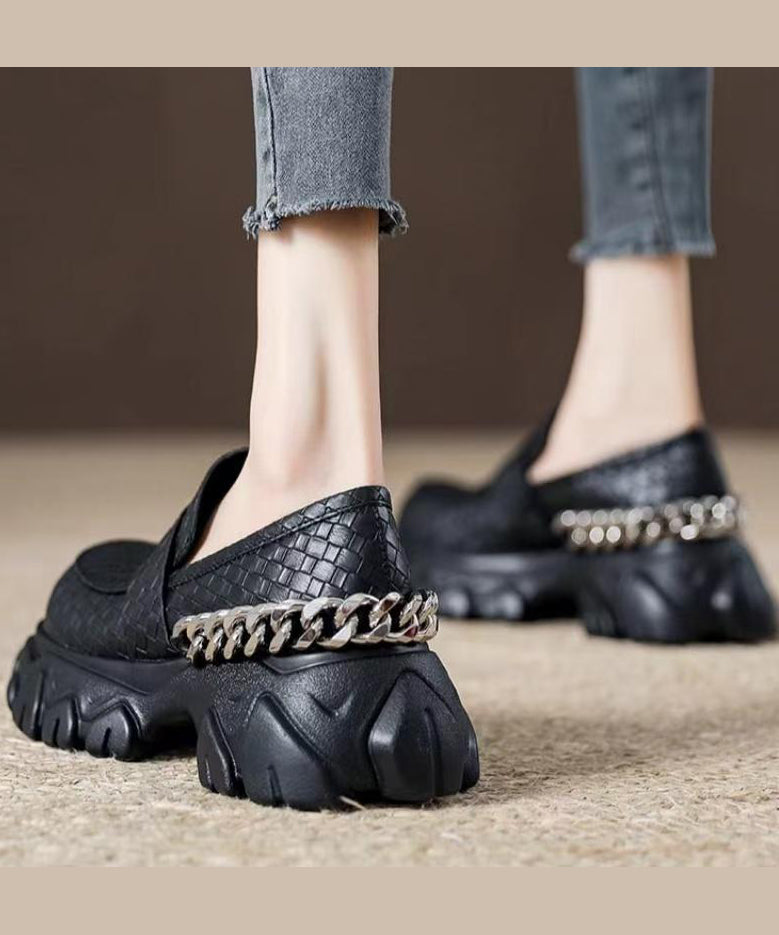 Dames Loafers met Gesplitst Platform 4