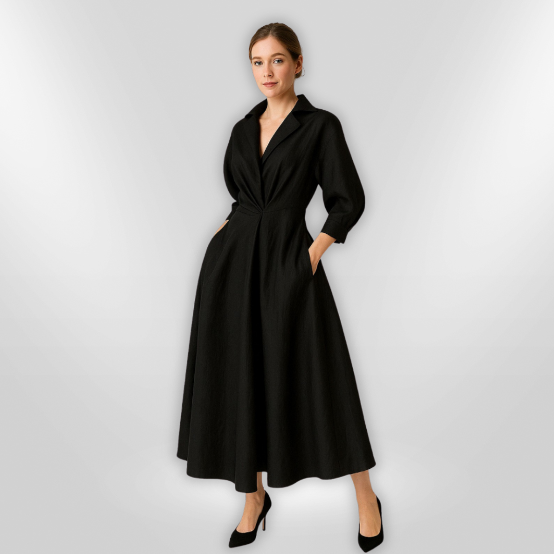 Dames Maxi Jurk Elegante Stijl Ademend Materiaal voor Zomer 1