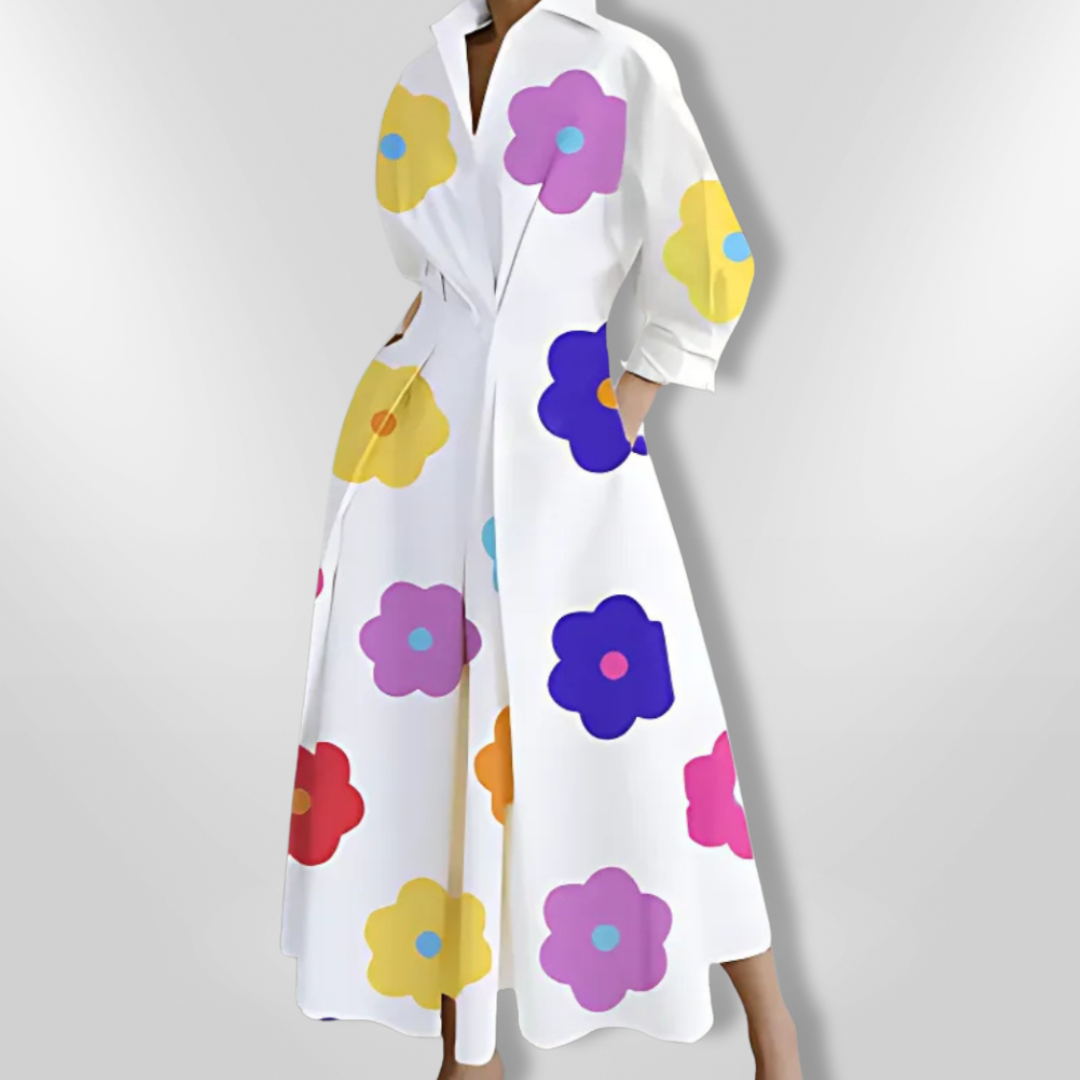 Dames Maxi Jurk Elegante Stijl Ademend Materiaal voor Zomer 8