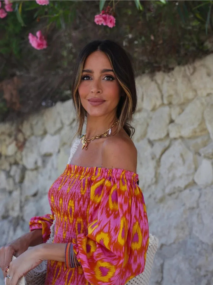 Dames Maxi Jurk Vloeiende Stijl Lichtgewicht Zomerjurk 5