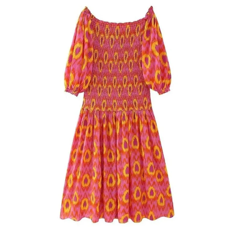 Dames Maxi Jurk Vloeiende Stijl Lichtgewicht Zomerjurk 7