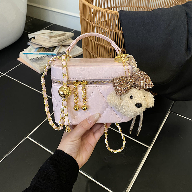 Dames Mini Cosmetica-etui Gewatteerd Design 1