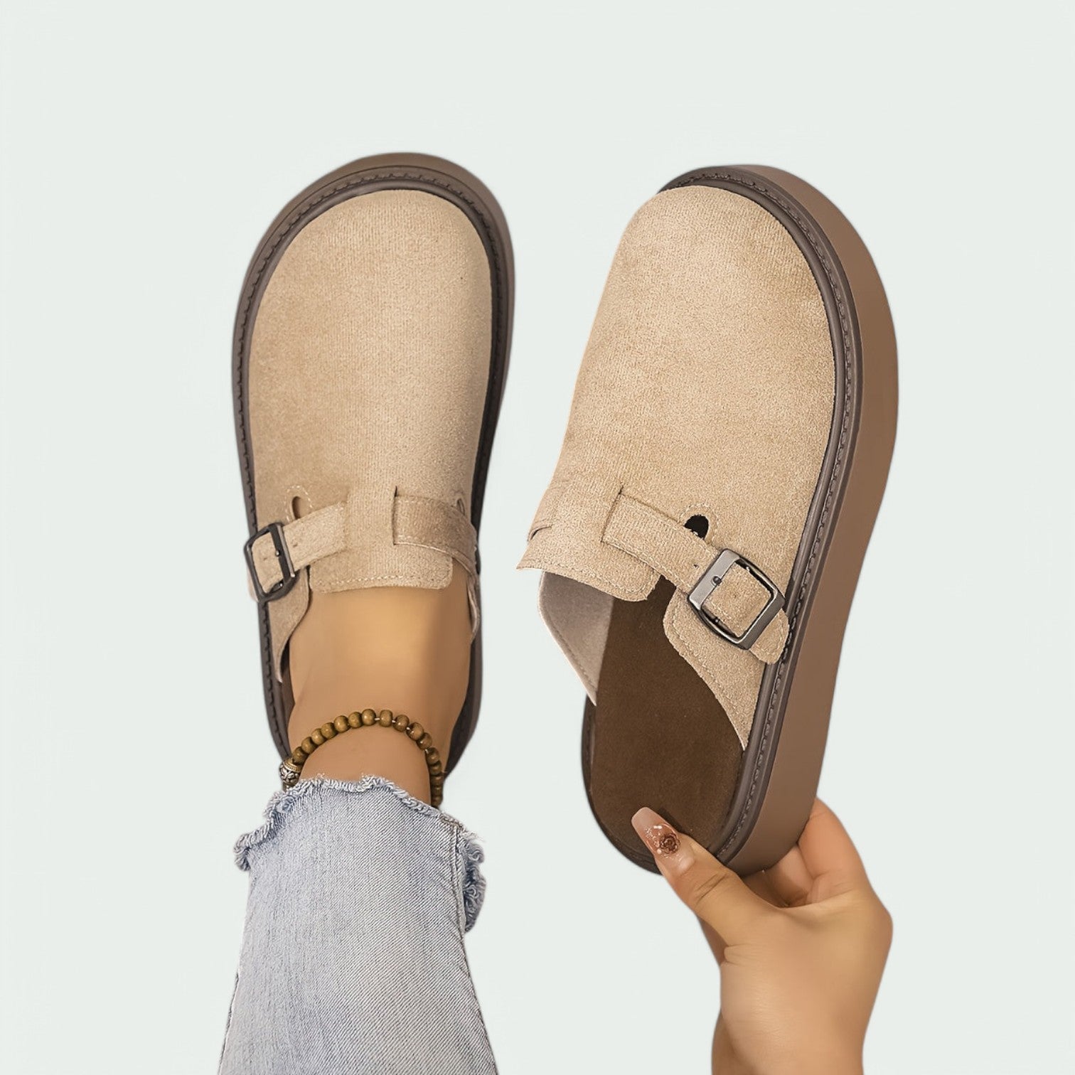 Dames Mocassins Casual Retro PU Leer 3