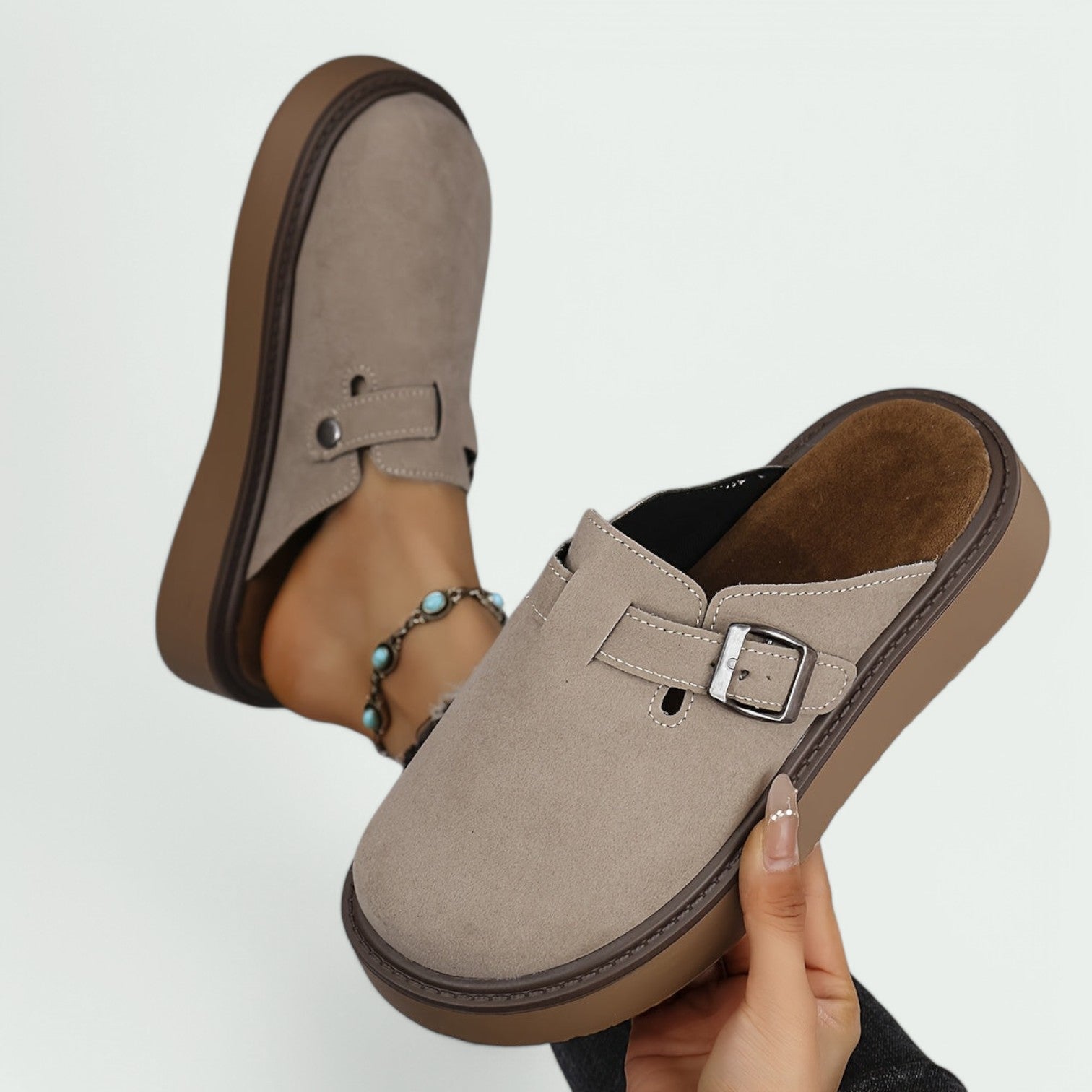 Dames Mocassins Casual Retro PU Leer 5