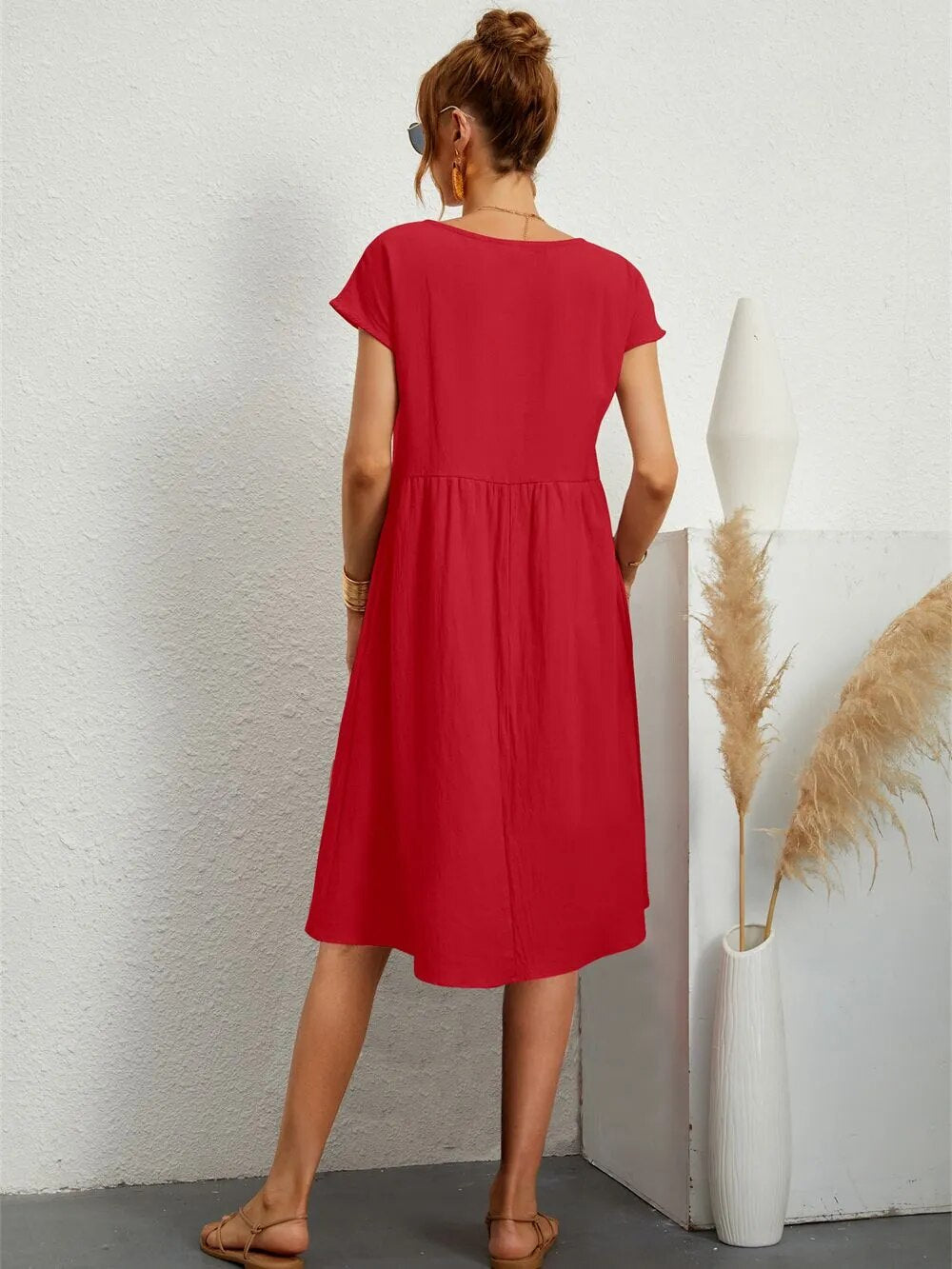Dames Moderne Jurk Tijdloos Design 1