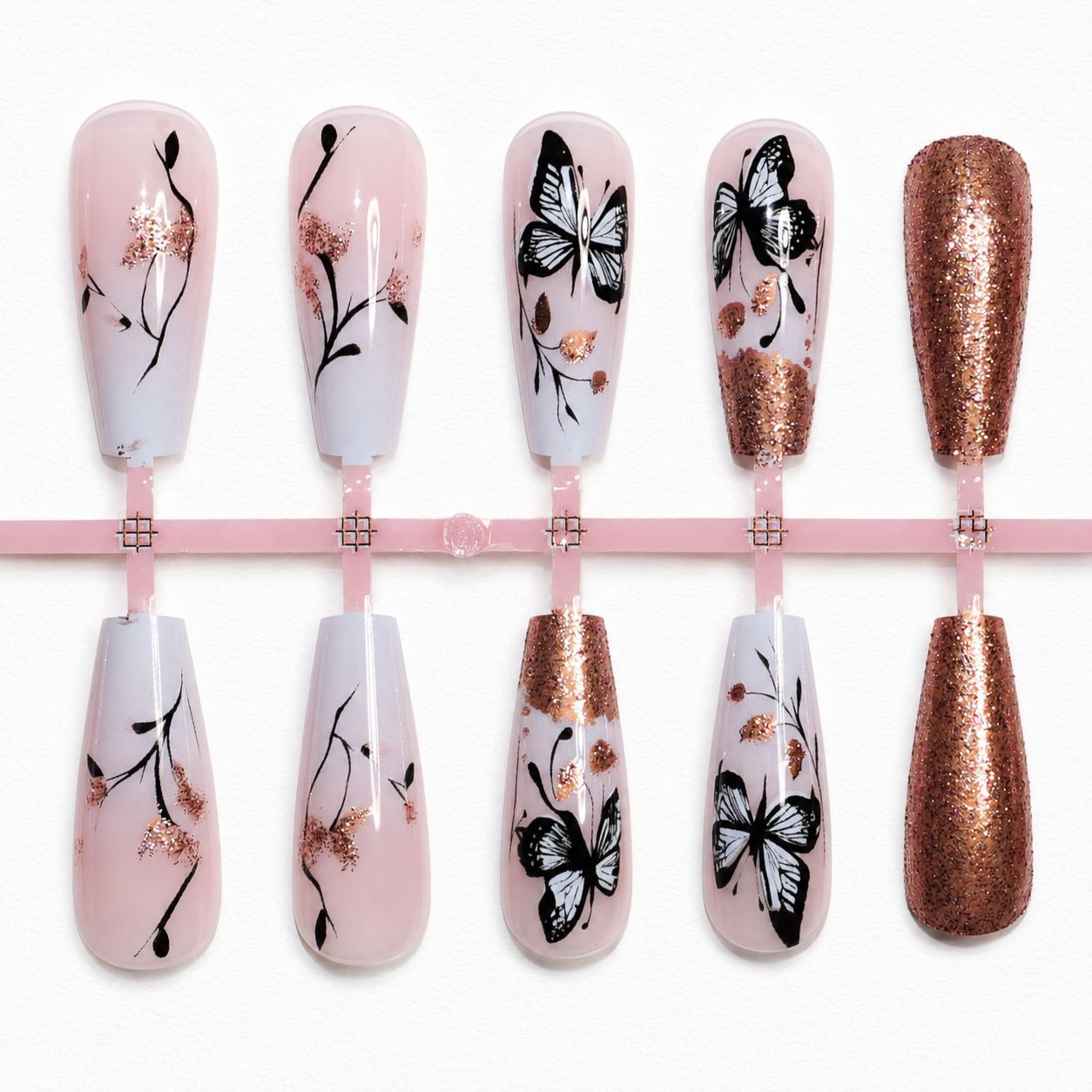 Dames Nagels Set Creatief Design voor Stijlvolle Looks 2