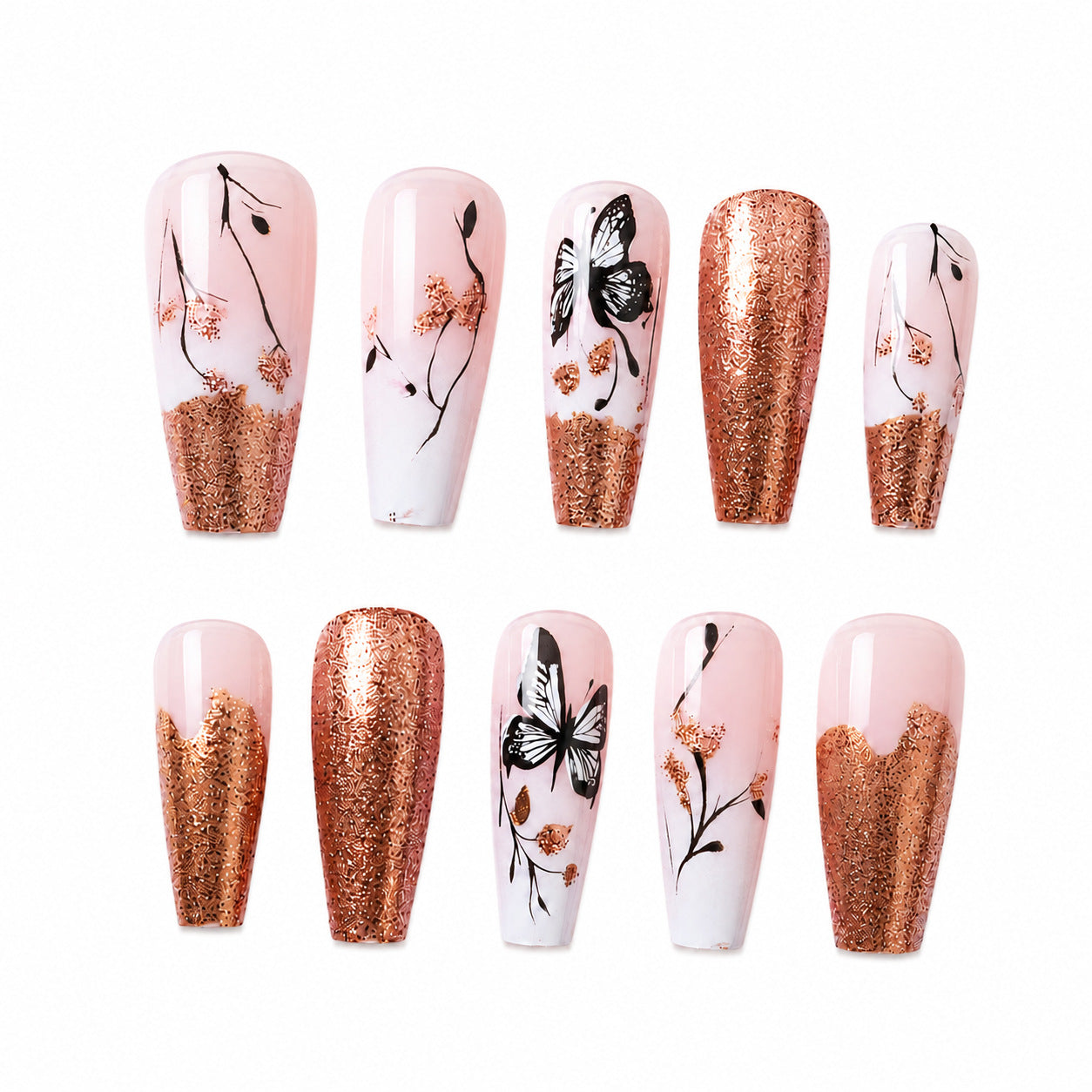 Dames Nagels Set Creatief Design voor Stijlvolle Looks 3
