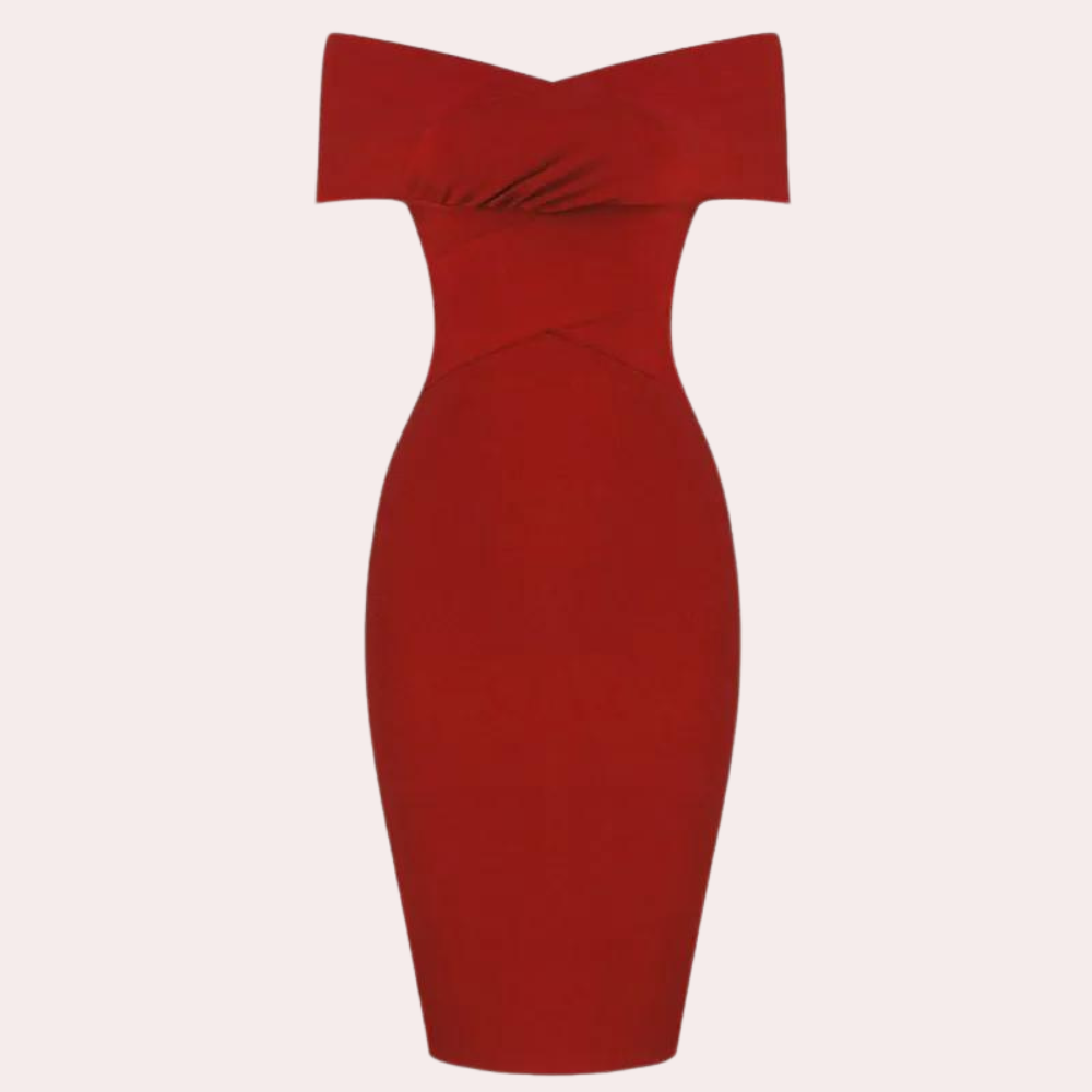 Dames Off-Shoulder Jurk Stijlvol voor Feestelijke en Zomer Gelegenheden 2
